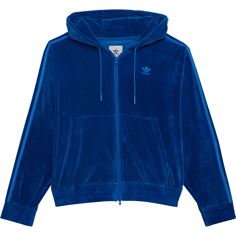 Adidas/阿迪达斯正品三叶草JEREMY SCOTT 男子丝绒夹克H55893