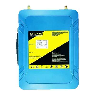 LiitoKala 12V 80AH Lifepo4电池组lifepo LFP，带BMS LED 5v USB