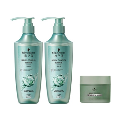 施华蔻自律瓶洗发水控油蓬松温和清洁去油洗头膏官方洗发露洗头水