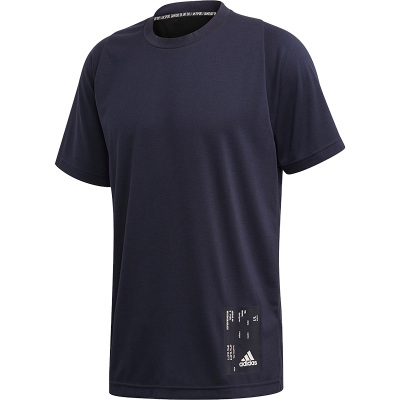 阿迪达斯男子运动休闲短袖