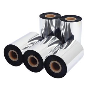 服装水洗唛无纺布缎带丝带空白布标水洗碳带30 35 40 45 50 55mm*200m/300m 尼龙胶带水洗唛条码打印标签碳带