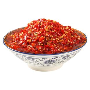 20斤湖南特产剁辣椒食堂商用大桶调料超特辣无油蒜蓉辣椒酱小米辣