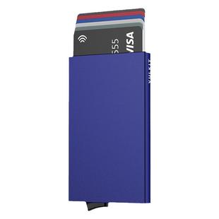 Vulkit自动弹出式卡包男卡盒金属铝壳RFID防盗刷防消磁银行卡卡夹