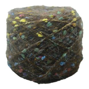 满天星豆豆马海糖果少女彩点毛线毛毛丰富中粗毛线钩编毛衣秋冬