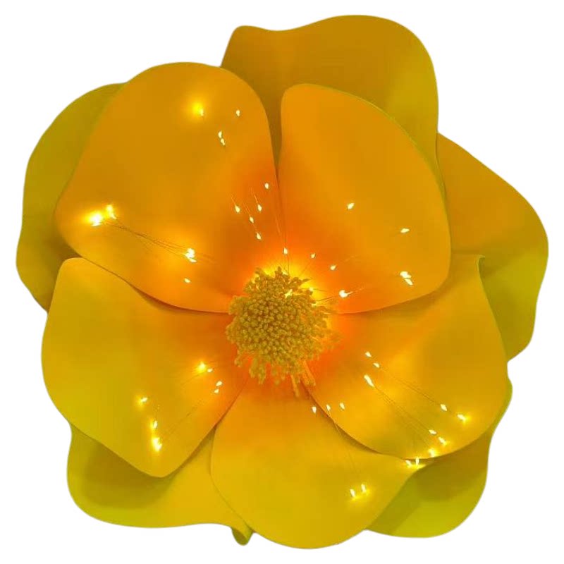仿真花瓣LED发光亮灯花蕊