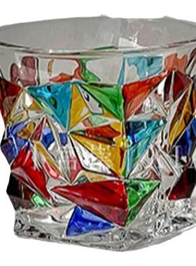 blingbling折射彩虹光中古杯