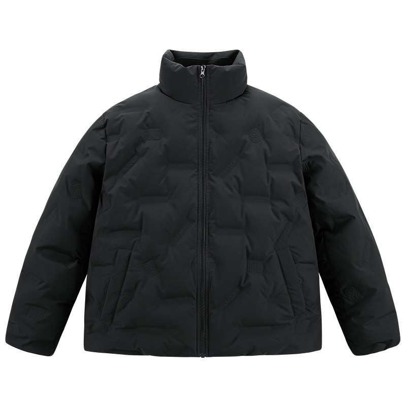 【压胶】太平鸟男装 立领羽绒服男2025年冬季新款短款保暖面包服