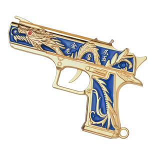 吃鸡合金枪模绝地和平精英五爪金龙吃鸡武器模型皮筋枪连发玩具