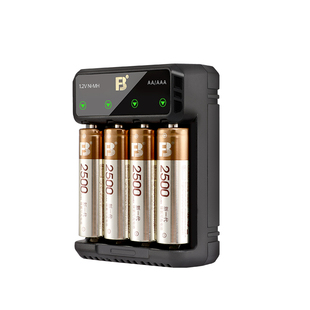 沣标 闪光灯镍氢充电电池 5号五号电池7号充电器 4节快充 适用佳能 斯丹德fk580 神牛TT520三代 TT600/tt350