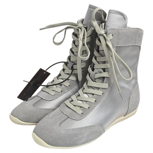 SGIRL TWTW磨砂皮增高拳击短靴2025新款轻软户外百搭德训短靴女潮