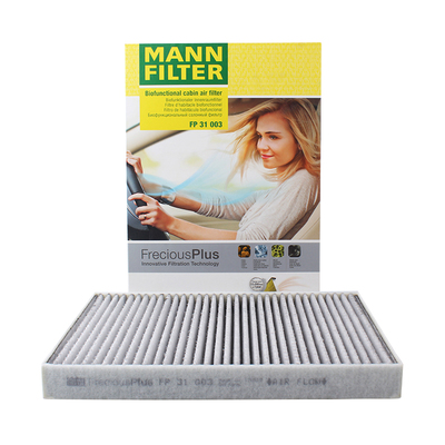 曼牌多效空调滤FP31003奥迪A4LA6L Q5L A7Q5Q7A7LA8L保时捷途锐