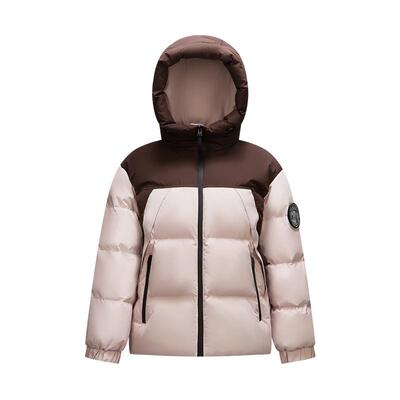 森马中国国家地理系列羽绒服女