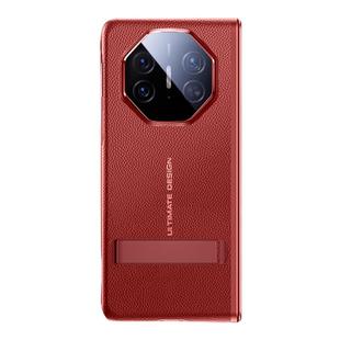 适用华为MateXT手机壳新款mate xt非凡大师三折叠屏保护套华为x5超薄真皮素镜头全包防摔x3典藏版高级感x6女