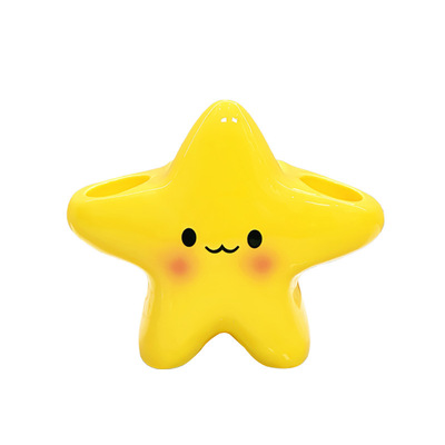 可爱星星电动牙刷架情侣洗漱台