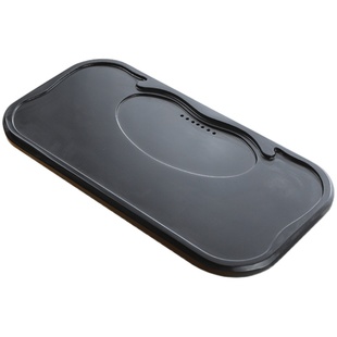 天然乌金石茶盘单盘家用简约茶具客厅抛光石盘石头茶海石茶台盘