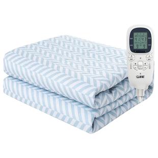 彩虹数码双人电热毯定时显示温度左右双控电褥智能温度显示控温