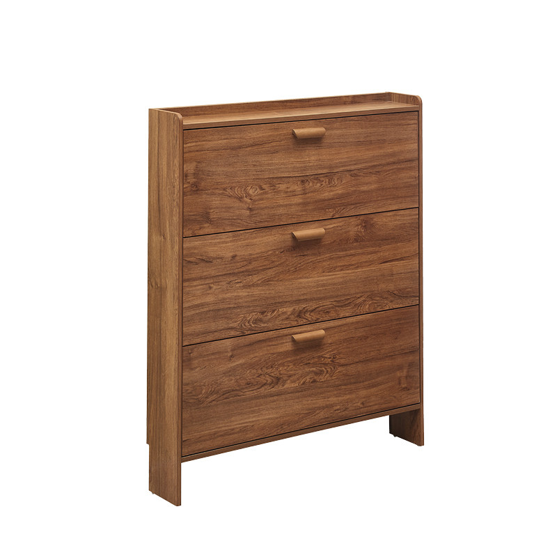 超薄鞋柜17cm经济型家用门口多功能组装简约现代门口翻斗式小鞋柜