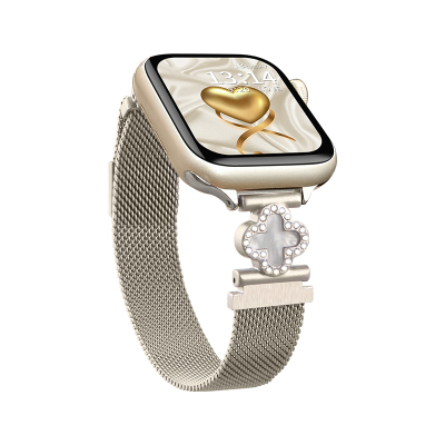 适用vivo watch gt2手表带高颜值金属磁吸vivowatchgt手环智能vivowatch5女款设计感iqoo夏天创意腕带3手表链