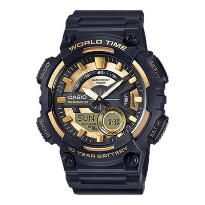 卡西欧学生双显电子运动防水手表