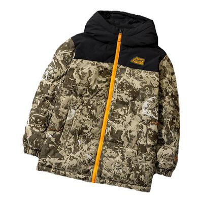 李宁童装儿童中长款羽绒服鸭绒85