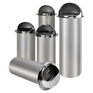 304不锈钢风帽卫生间室外加长出风口防雨罩油烟机风罩防风雨倒灌