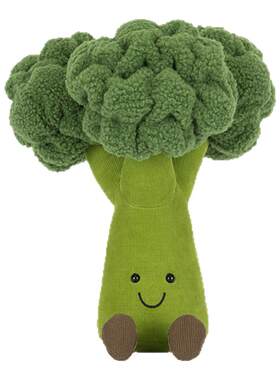 英国Jellycat趣味西兰花毛绒玩具娃娃玩偶公仔礼物2026春夏新品
