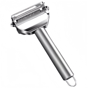 不锈钢削皮刀家用多功能刮皮刀水果蔬菜瓜刨土豆削皮器刨丝神器