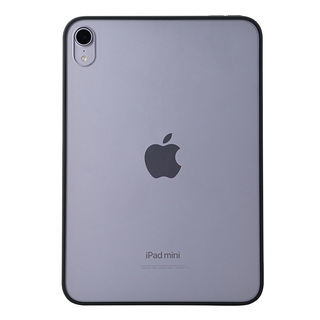 笔槽磁吸适用iPadmini7保护壳酷安酷品6平板定制保护套tpu软边透明背板换金属按键带苹果MagSafe双圈无盖外壳