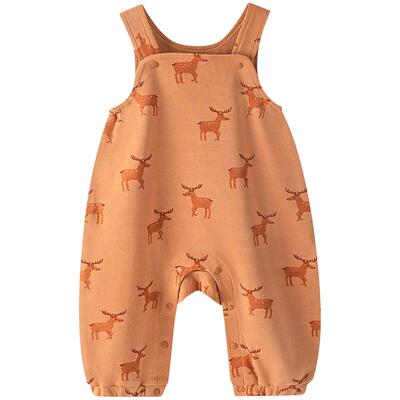 汤尼倍儿宝宝背带裤子纯棉春秋季