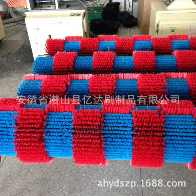 毛刷辊卧式轮毂刷全自动洗车机毛刷辊开花丝洗车刷辊厂家批发定制