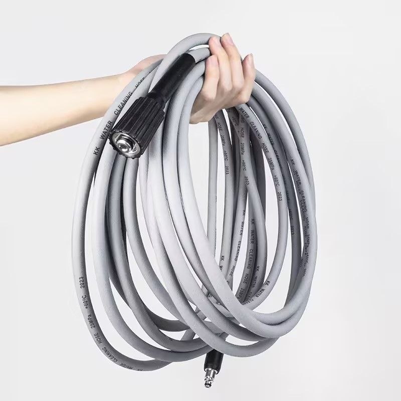 3AAA家用洗车专用柔性高压水管超软出水管洗车泵配件高效清洗