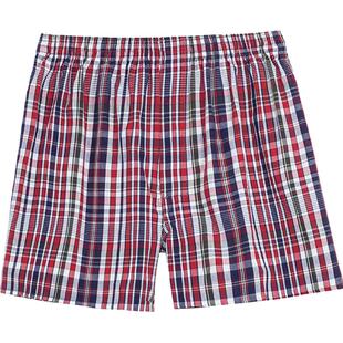 三枪阿罗裤男士睡裤家居短裤夏季纯棉起居裤平角宽松内裤大码裤头