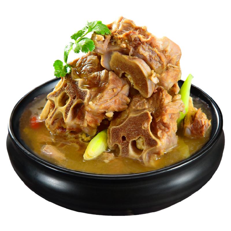 康新牧场羊蝎子即食羊蝎骨带肉火锅汤羊棒骨熟食真空袋装礼盒包装