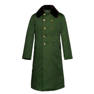 军棉大衣纯棉花大衣男女冬季加厚长款东北黄棉袄冷库保安绿防寒服