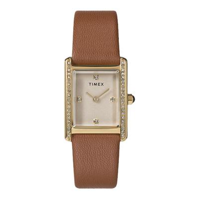 TIMEX天美时TREND潮流方块女士手表时尚高级轻奢腕表TW2W63900