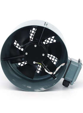 蓝色壳变频风机G-112A 变频通风机G112 变频调速电机专用冷却风机