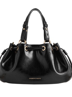 时尚抽绳水桶包CHARLES&KEITH