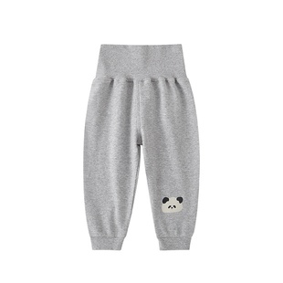 宝宝秋裤纯棉内穿高腰护肚婴儿裤子男童保暖裤儿童线裤打底春秋款