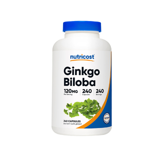 【自营】nutricost美国银杏精华胶囊240粒银杏叶提取物强脑素记忆