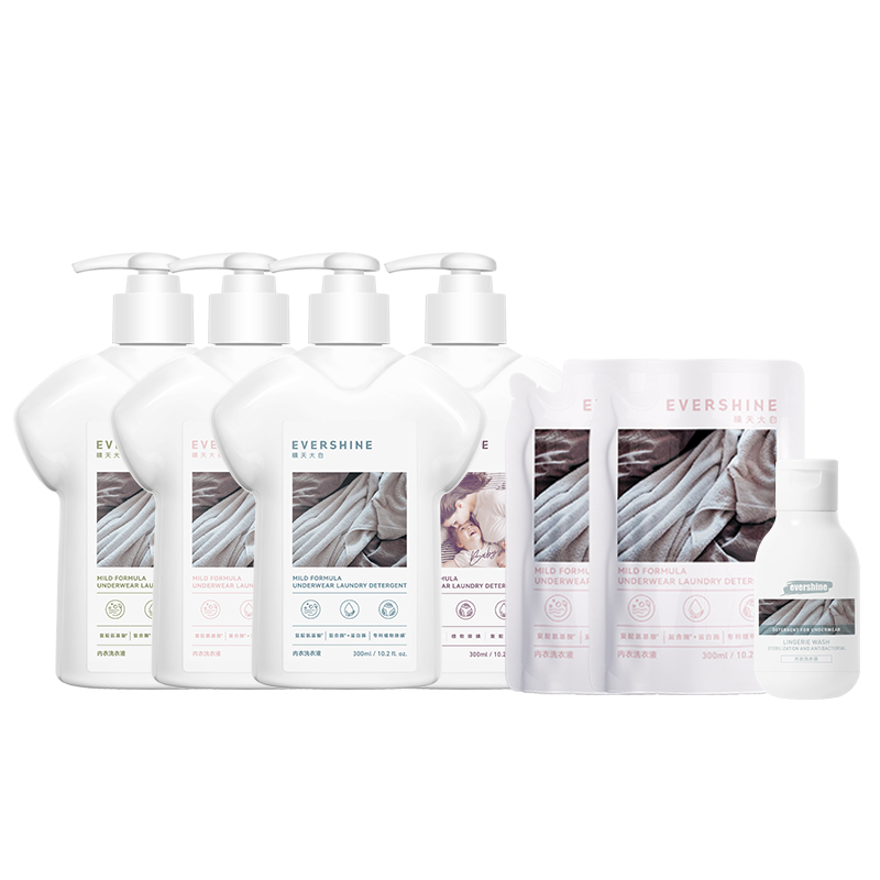 【烈儿宝贝直播间】晴天大白内衣裤洗衣液/羊绒羊毛洗衣液