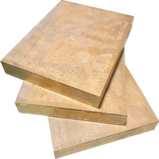 工厂直销黄铜板材h59h62实心铜块铜排厚810 12 15 16 18 20mm零切