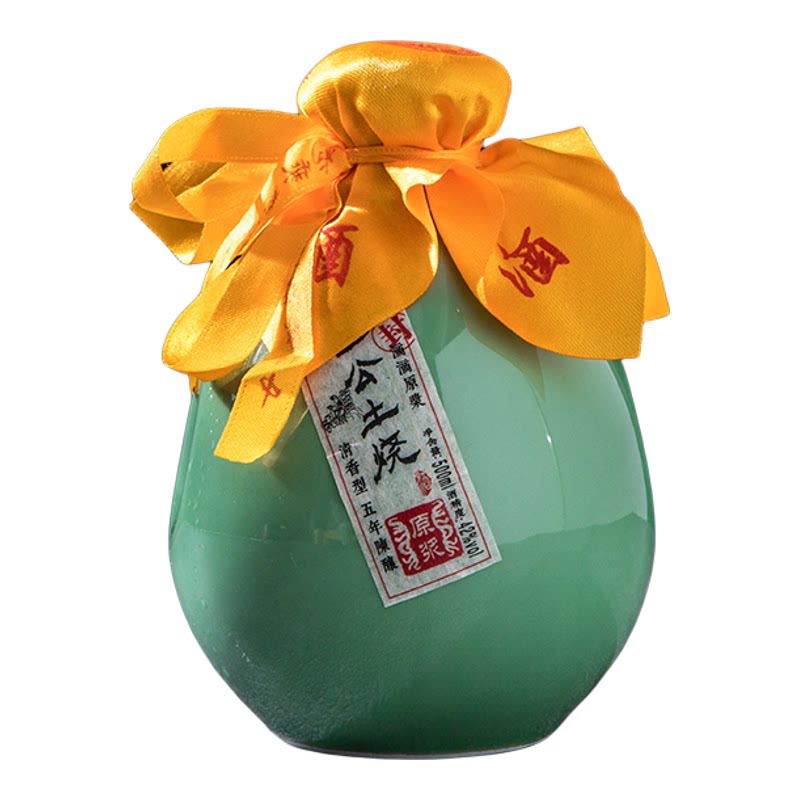 土烧五年陈白酒五0度醉三公500ML