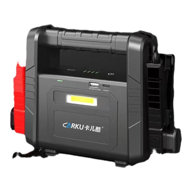 卡兒酷汽車載電瓶應(yīng)急啟動(dòng)電源12v24v打火大容量啟動(dòng)器搭電寶神器