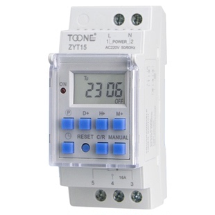 卓一ZYT15电源循环电子时间定时器导轨微电脑时控开关控制器220V