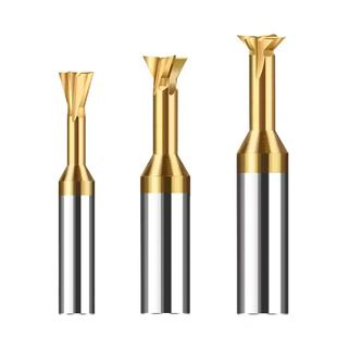 台湾进口65度钨钢合金小数点涂层T型钢用45度60度75度燕尾槽铣刀