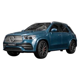 1:24仿真大奔SUV合金汽车模型GLE越野车模型声光回力儿童玩具摆件