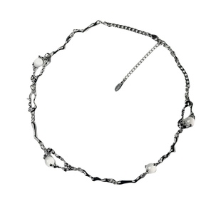 CS1OFR猫眼石项链白月光元素男女小众设计轻奢气质配饰锁骨链饰品