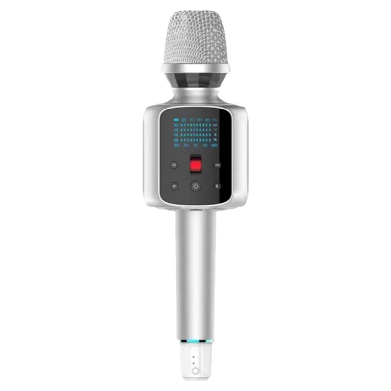 权盟 R2炫声麦克风内置话筒声卡音响一体无线蓝牙全民K歌专业直播