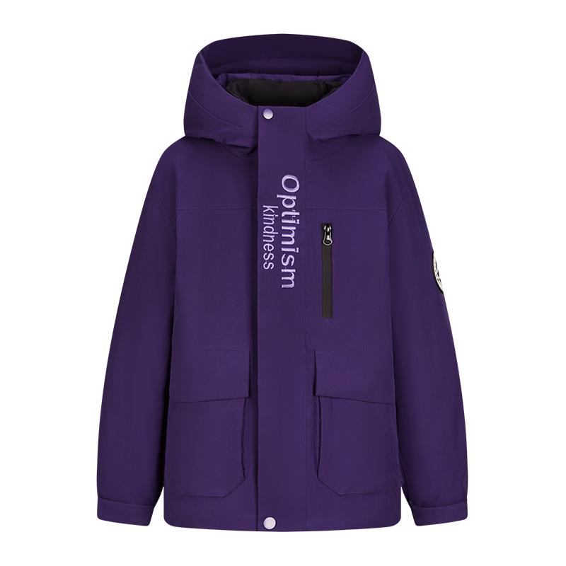 雪中飞kids三合一儿童羽绒服男童女童秋冬季可拆卸羽绒内胆外套