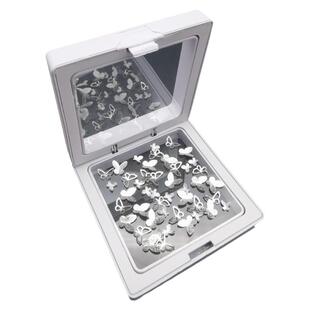 眼妆配饰脸上贴饰品亮钻泪钻儿童新娘化妆贴脸珍珠蝴蝶结面部装饰